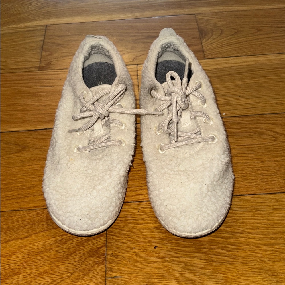 Allbirds Cream Fleece Sneakers